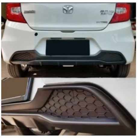 Diffuser Difuser Honda Brio 2018-2020 Bumper Belakang Honda Brio RS Bemper