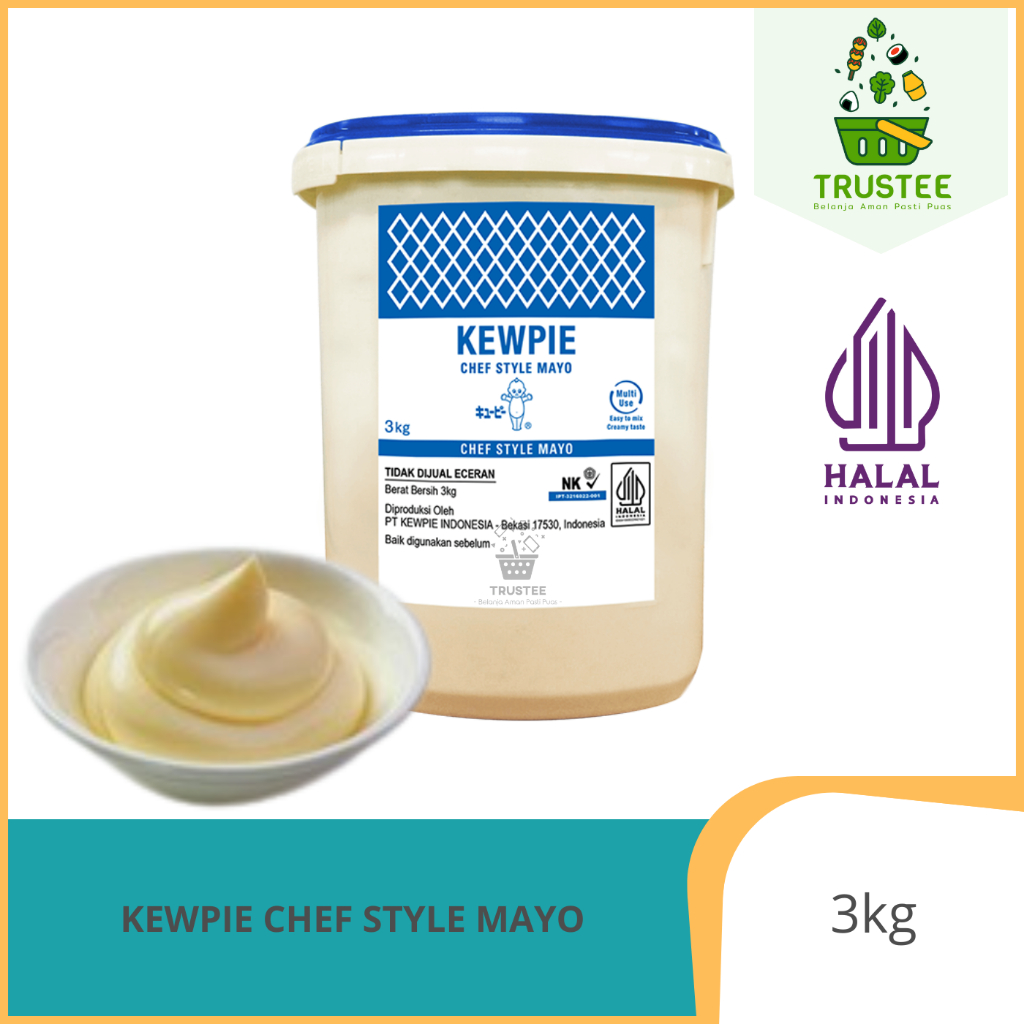 

Kewpie Chef Style Mayo 3kg