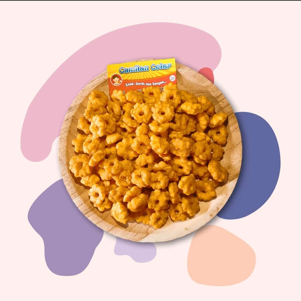 

Snack Ribut Gurih Original 1kg Cemilan Riri Full Bumbu Snack Ribut Pedas Daun Jeruk Gurih