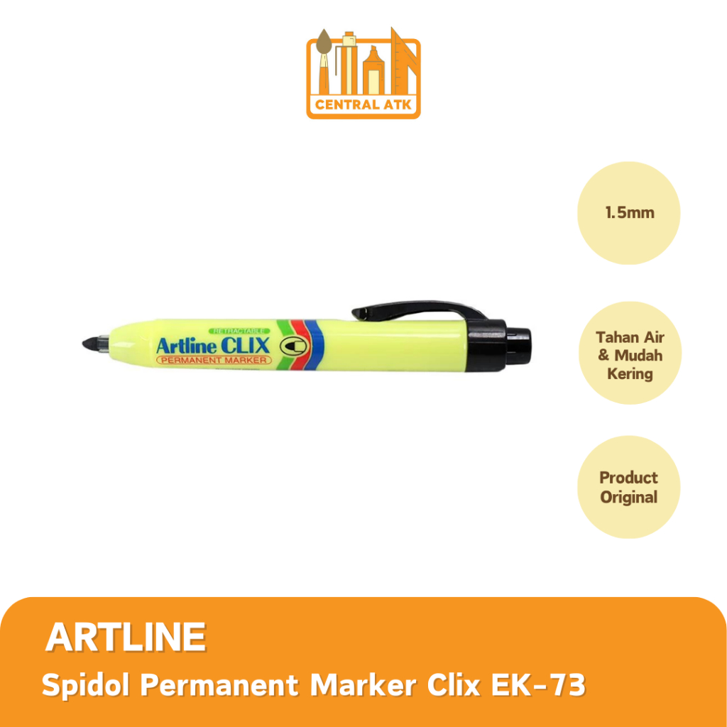 

ARTLINE SPIDOL PERMANENT MARKER CLIX EK-73