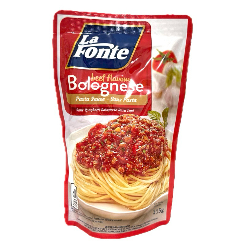 

La Fonte Saus Spaghetti Beef Bolognese Sapi 315g