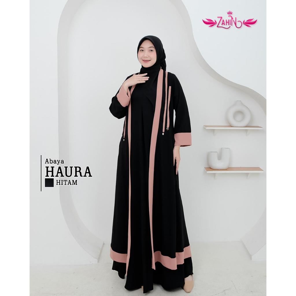 Haura Abaya By Zahin || Abaha Sabrina Premium || Abaya Terbaru Zahin