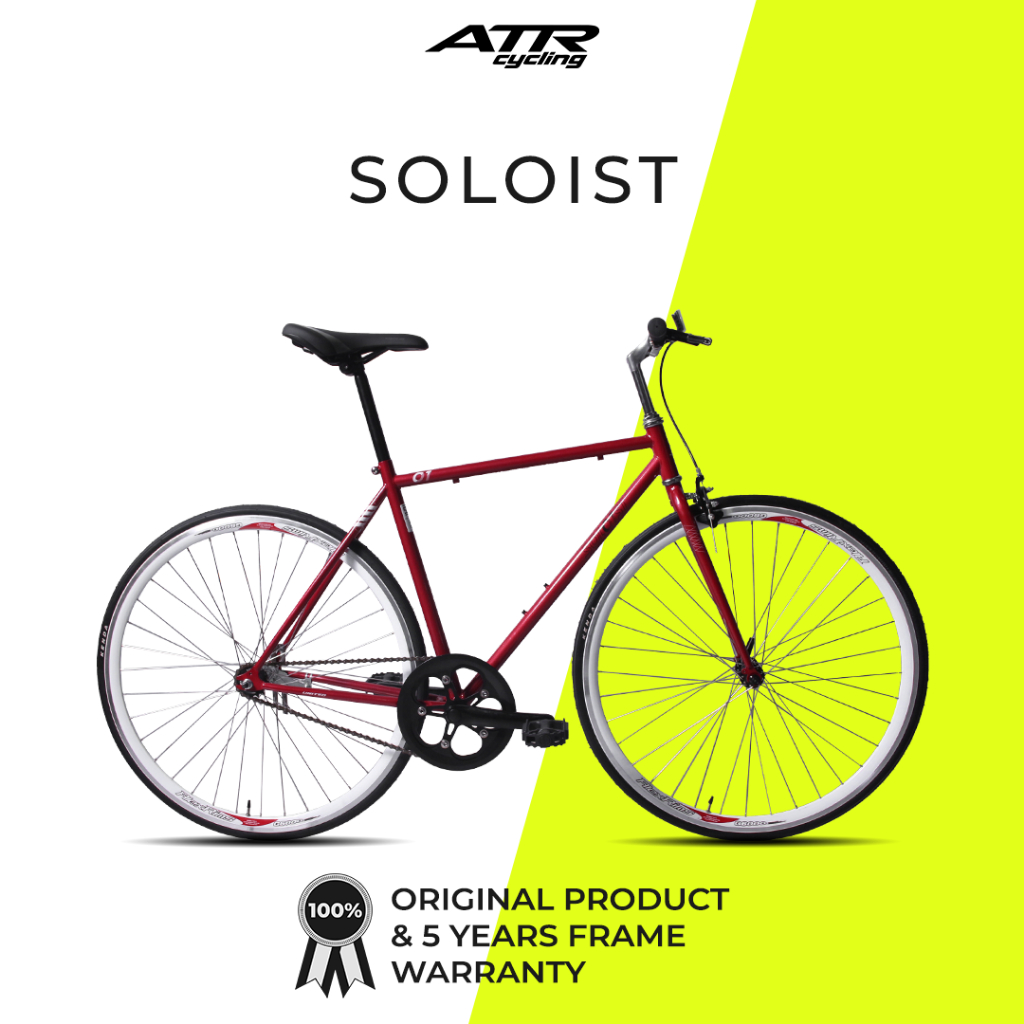 SEPEDA ROADBIKE 700-01SP UNITED SOLOIST 01 (24) RD-BK