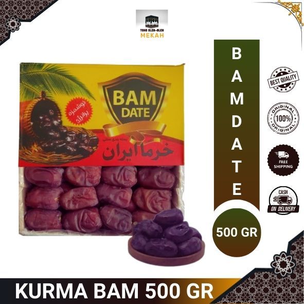 

KURMA BAM ANGGUR PREMIUM 500 GR KURMA BASAH LEMBUT KURMA HITAM
