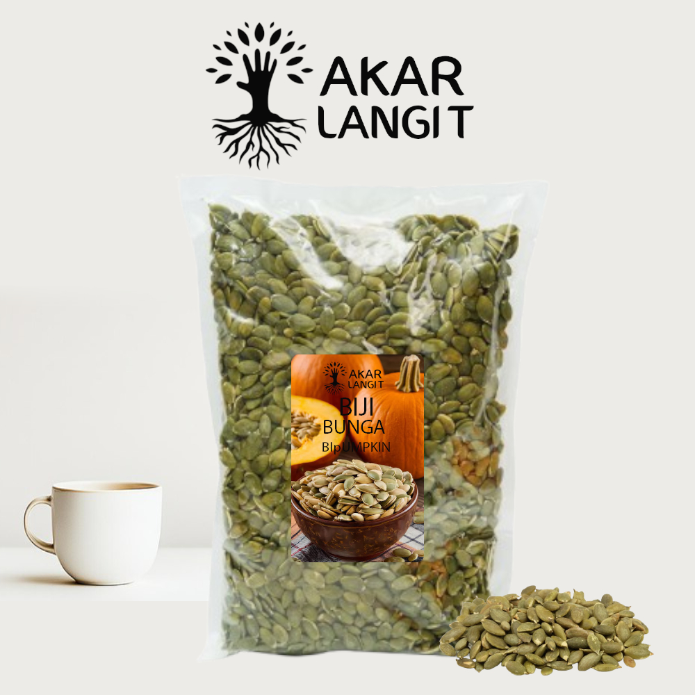 

Pumpkin Seed Organic 1 Kg Biji Labu Organik Healthy Food Akarlangit