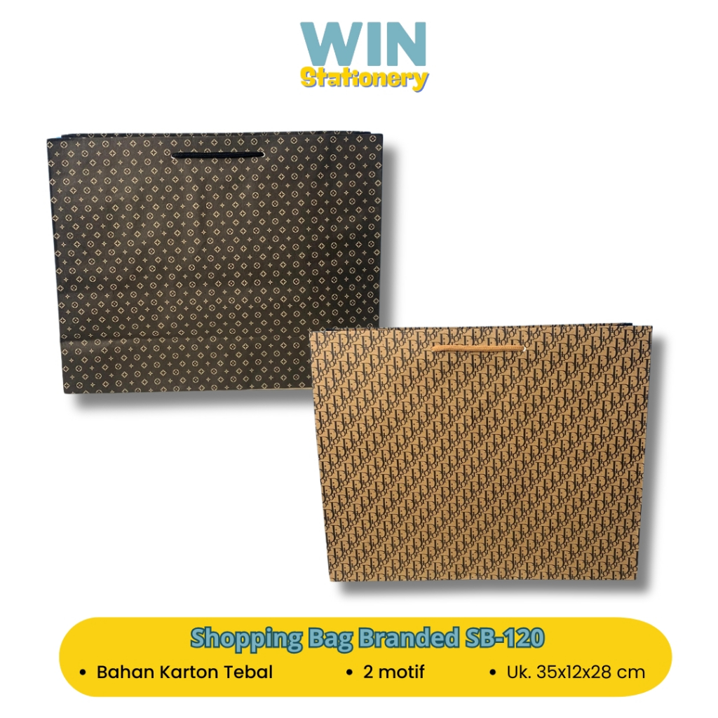 

Paper Bag Shopping Bag Branded SB-120