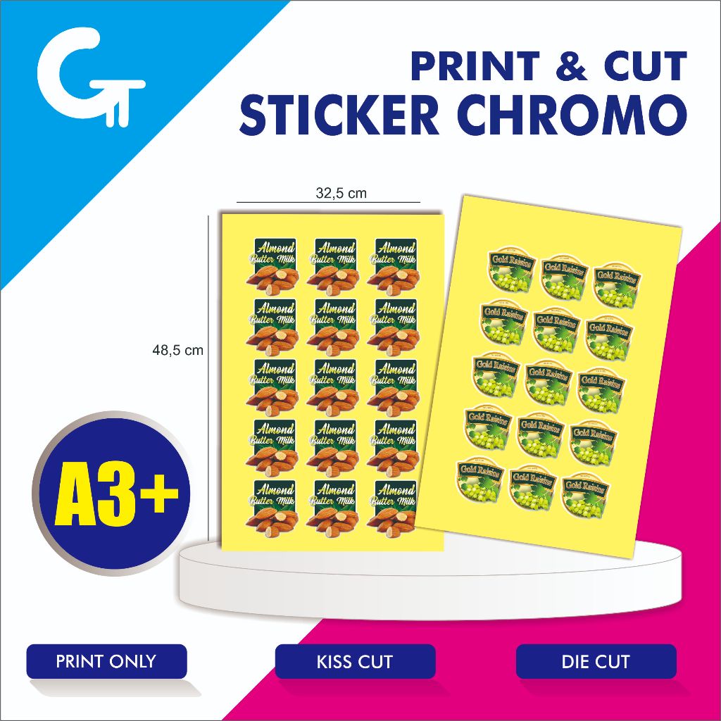 

CETAK STICKER CHROMO KIS CUT A3+