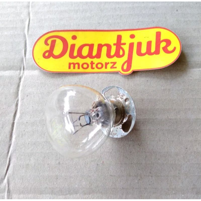 Bulb Bohlam Dop Lampu Depan 12V 25W Yamaha L2SN L2S L2G YB100 RX100 RXS RXK L2 Super RX King Special