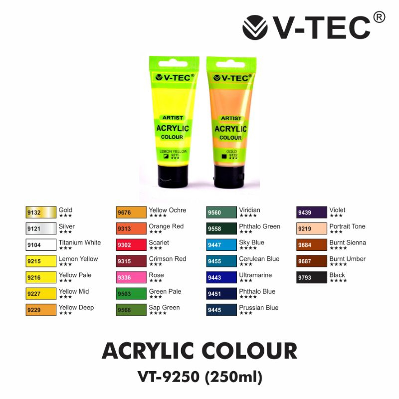 

Acrylic VT 9250/250ml