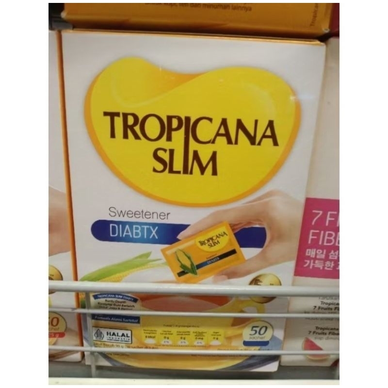 

Tropicana slim sweetener diabtx 50gr