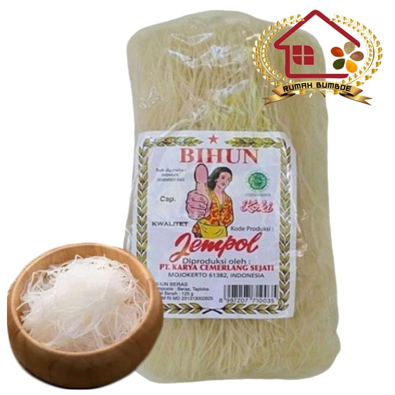 (125 gr) BIHUN CAP JEMPOL | Bihun Beras.