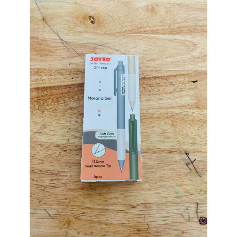 

Pena Joyko Morand Gel 1 Pak / Pena Isi 6 / Pena Gel / Gel Pen