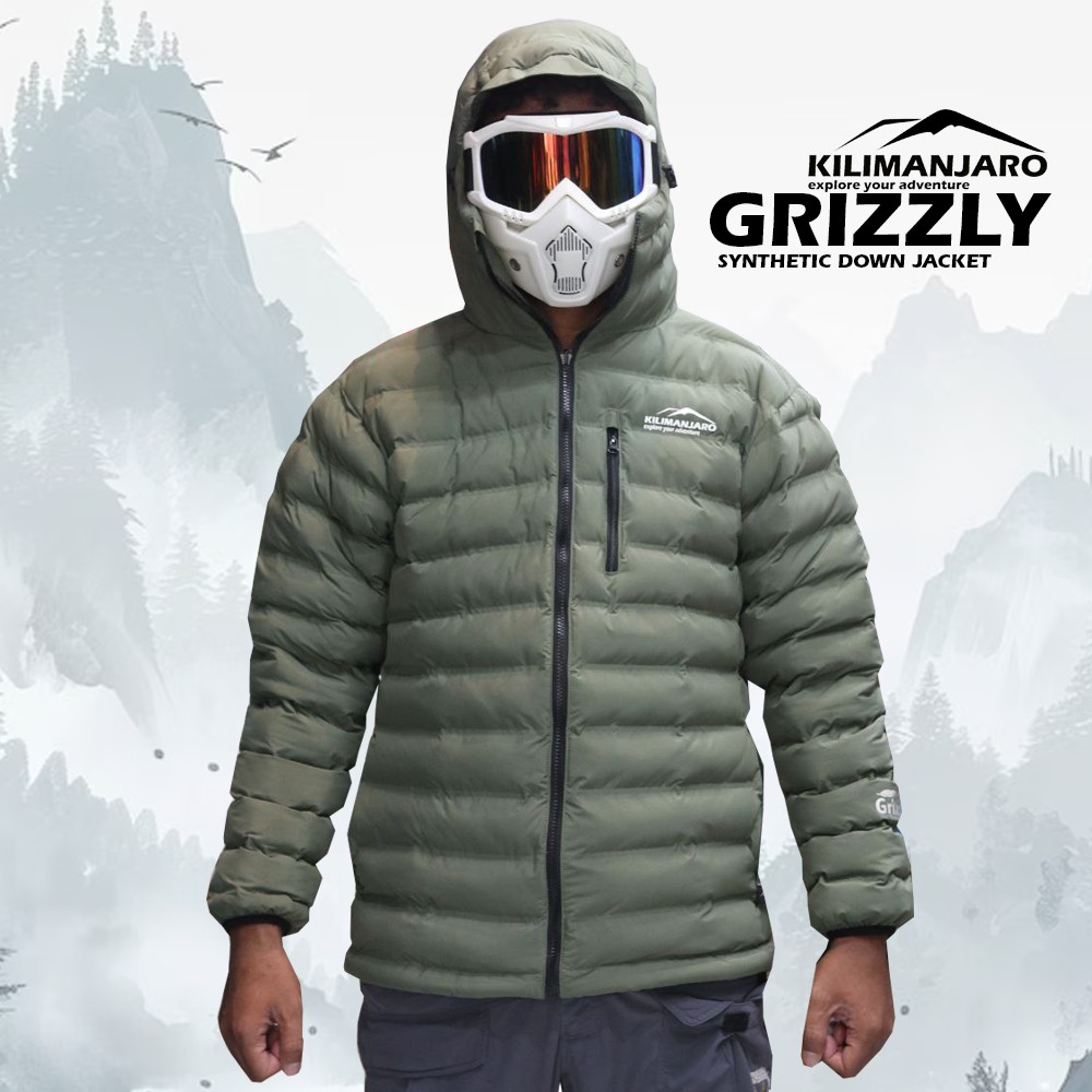 Jaket Microfiber Kilimanjaro Grizzly - Jaket Bulu Angsa Sintetis Kilimanjaro Grizzly