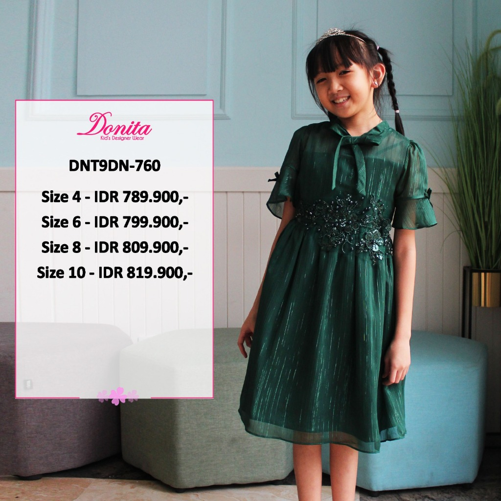 DRESS PARTY ANAK BRAND DONITA DN_760