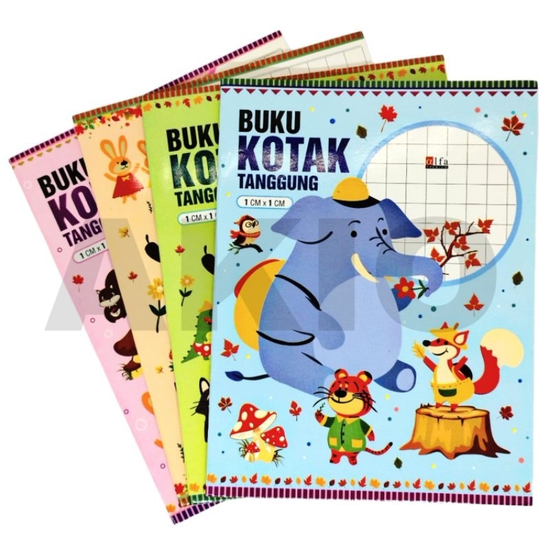 

Buku Tulis Kotak TANGGUNG SEDANG Anak Karakter ANIMAL CUTE Lucu ALFA PREMIUM 38 Lb 1x1 cm Glossy Mandarin Jepang Matematika Sekolah Aesthetic BKT-22