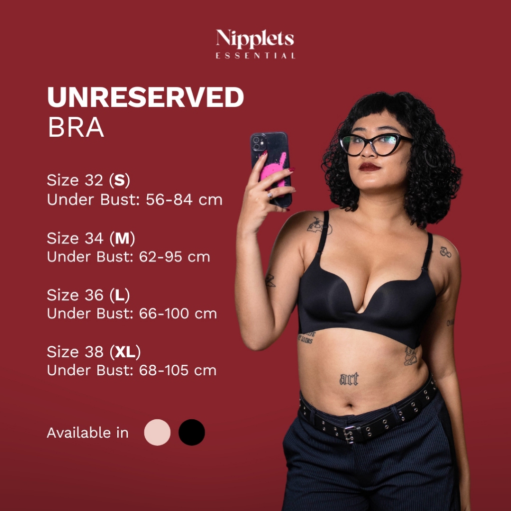 DYA369 Unreserved Bra - Semi-Push Plunge Bra Dwjl