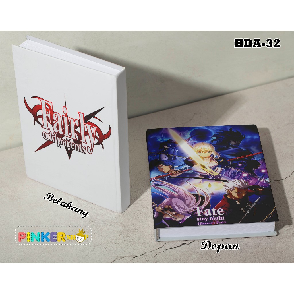 

(HDA-32) Hardcover Anime Fate Stay Night All Servant Ukuran A5 Jurnal Agenda Planner
