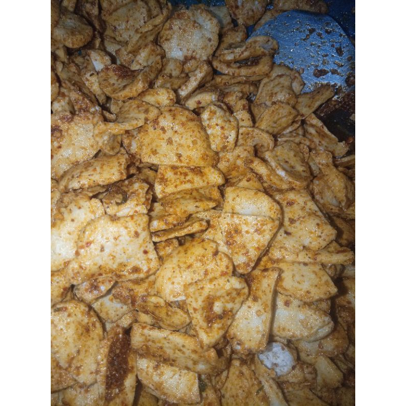 

basreng pedas daun jeruk kemasan 50 gram