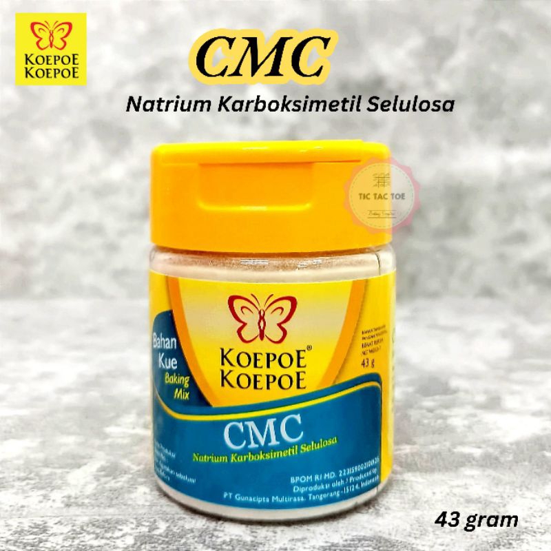 

Natrium Karboksimetil Selulosa Kp Cmc 43gr / Koepoe Cmc /Kp Cmc / Pengental / Kp Pengental /Koepoe Pengental