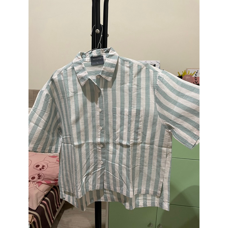 kemeja garis by nymph