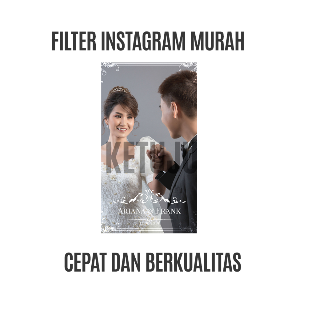 Filter Wedding Instagram - FIlter Ig Pernikahan Termurah Proses cepat