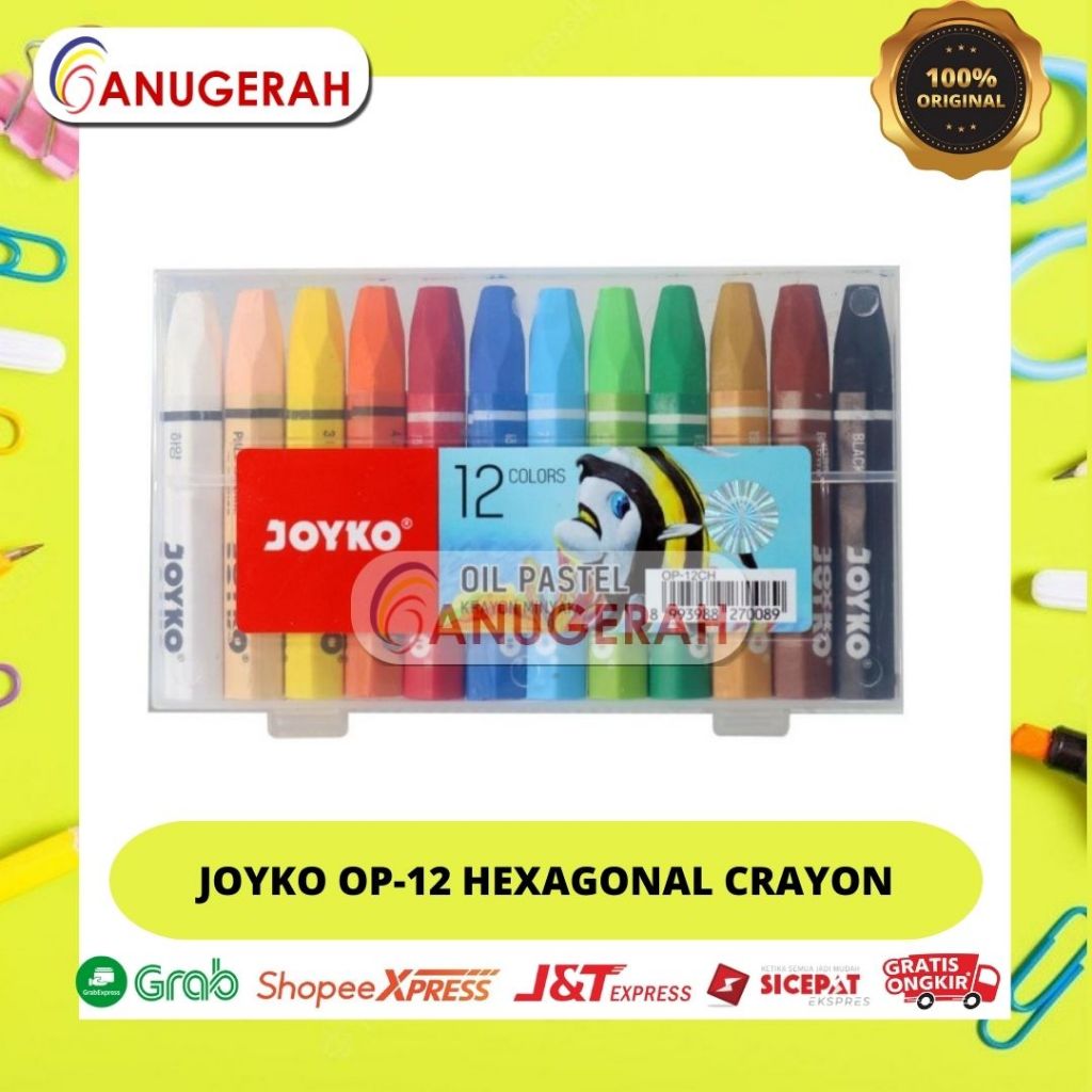 

JOYKO OP-12 HEXAGONAL CRAYON