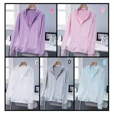 Jaket UV Wanita / Jaket Olahraga Fashion