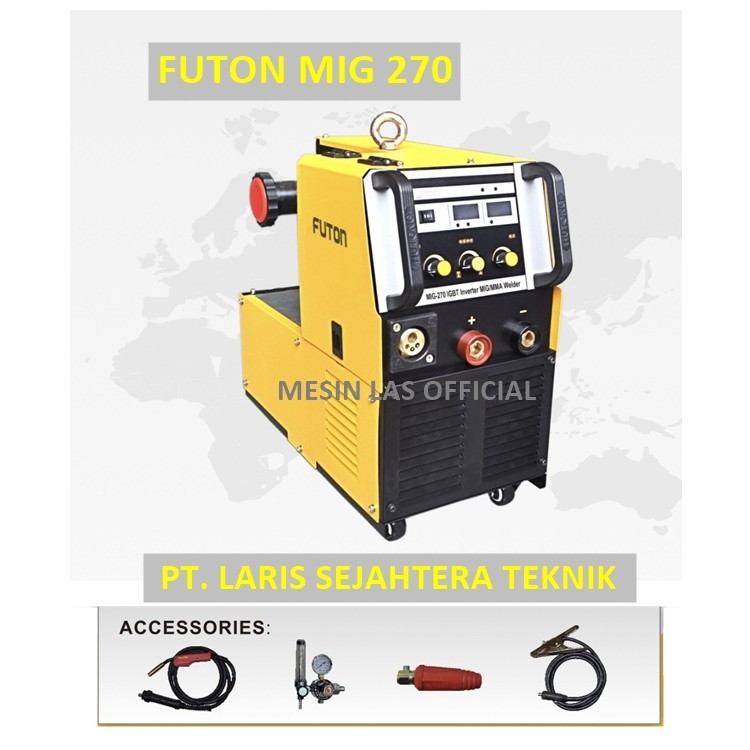 Mesin Trafo Las Listrik FUTON MIG 270 IGBT Inverter
