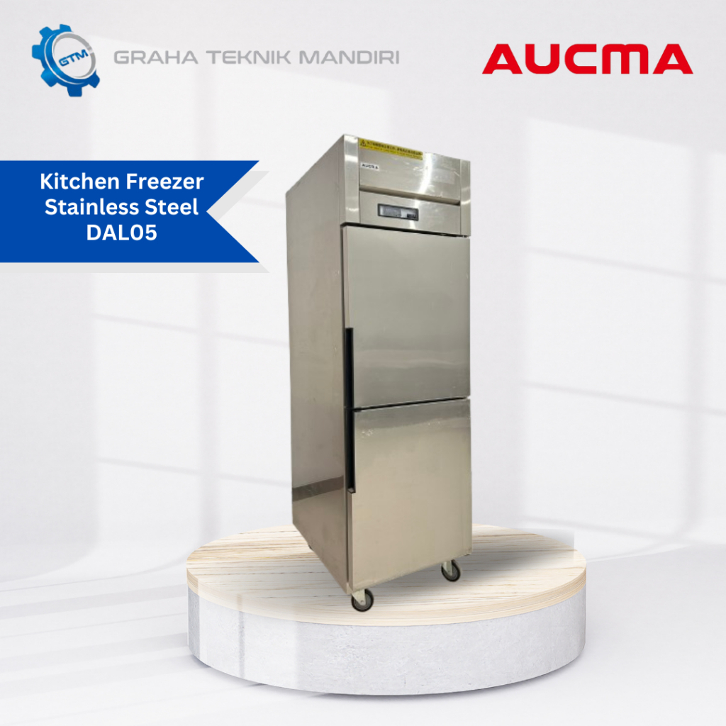 Aucma Kitchen Freezer Stainless Steel DALO5 (Show Unit)