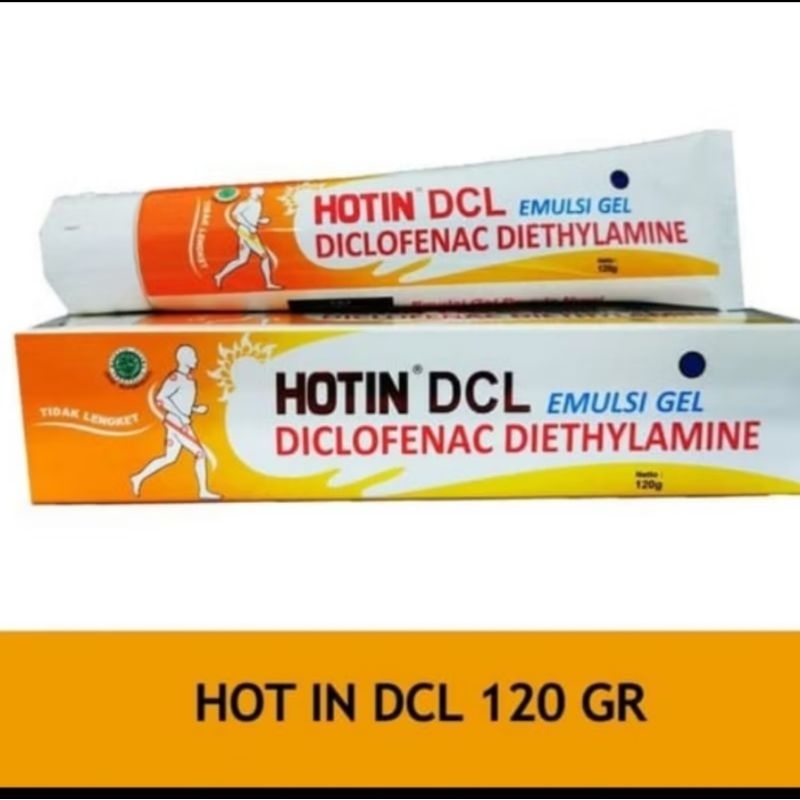 HOT IN DCL 120GR / HOT IN DCL 120GR TUBE / PEREDA NYERI OTOT, SENDI DAN KESELEO