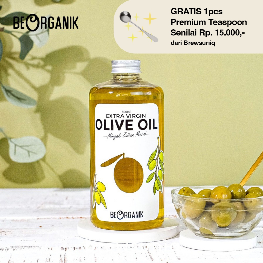 

Brewsuniq X Extra Virgin Olive Oil - Minyak Zaitun Murni Beorganik
