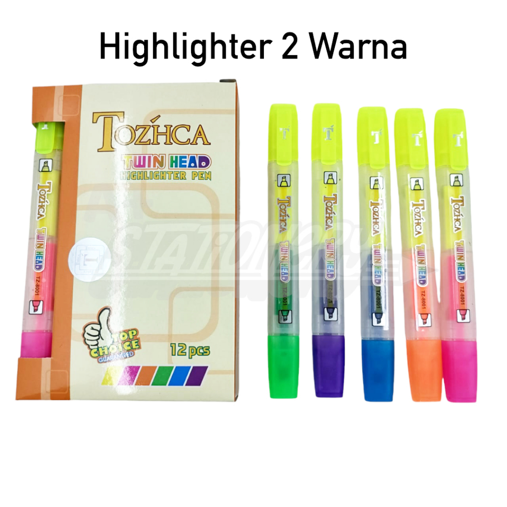 

[A+] Stabilo 2 Warna | Highlighter 2 Warna | Marker 2 Warna