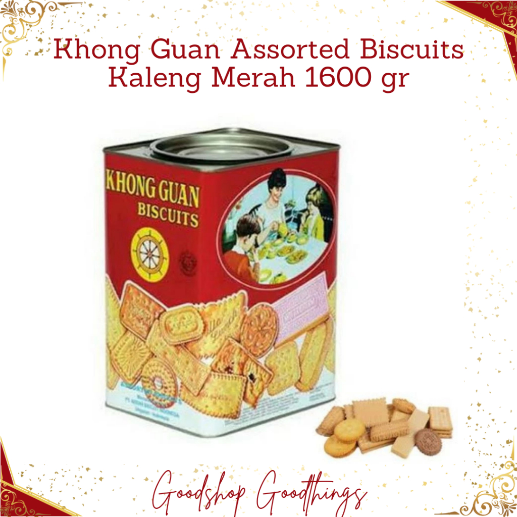

Khong Guan Assorted Biscuits Kaleng Merah 1600 gr