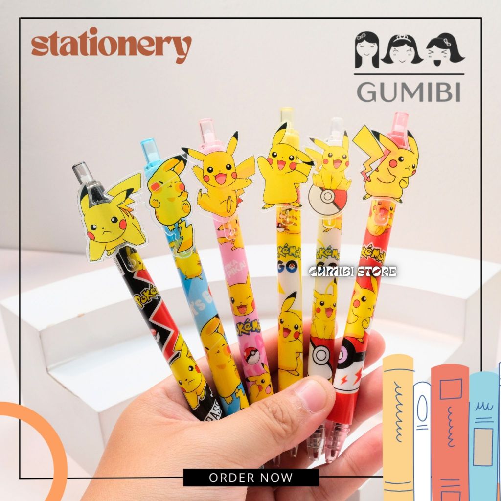 

PULPEN CETEK MEKANIK PIKACHU PENA CETEK AKRILIK PIKACHU POKEMON LUCU PEN GEL MEKANIK PIKACHU TERMURAH GUMIBI STORE