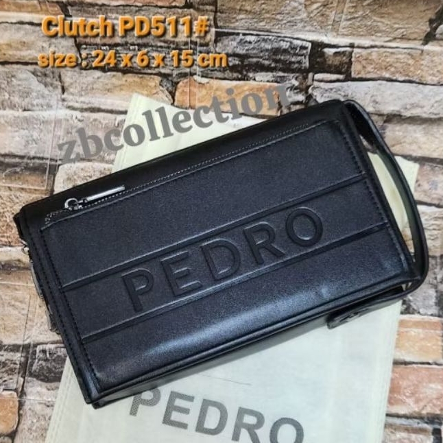 Tas Handbag / Clutch PD551#  Pria Leather Mirror Import Quality