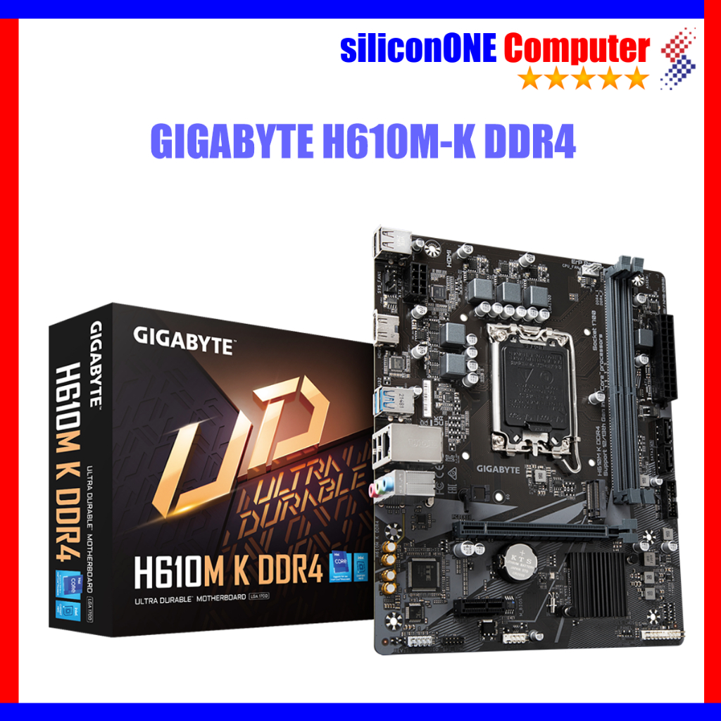 Gigabyte H610M-K DDR4 LGA1700 H610