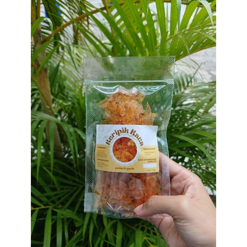 

KRIPIK KACA PEDAS DAUN JERUK 30gr