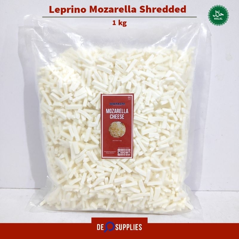 

Mozarella Parut Leprino 1kg - Mozzarella Mozarela Shredded Lumer Moza