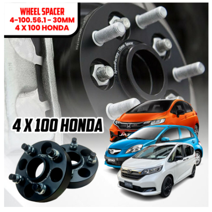 Aksesoris Wheel Adaptor Velg Spacer Aluminium Honda JAZZ BRIO FREED PCD 4-100-56.1