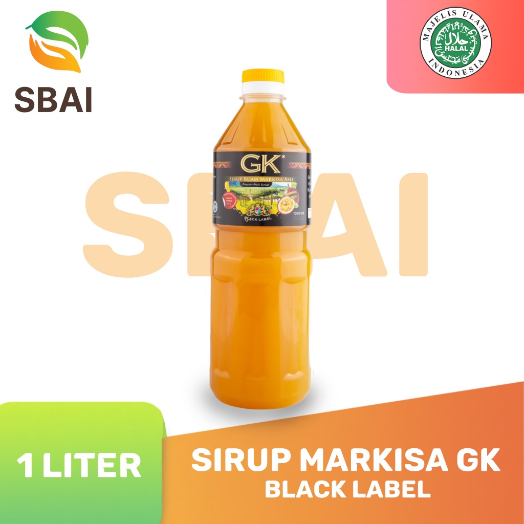 

Sirup GK Markisa Black Label 1000 ml