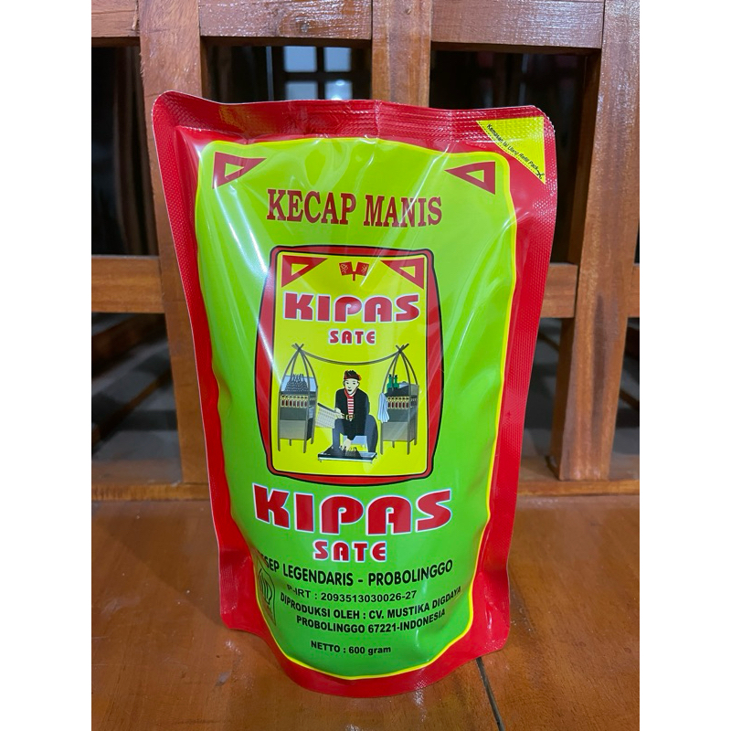 

KECAP MANIS KIPAS SATE REFILL 600gr