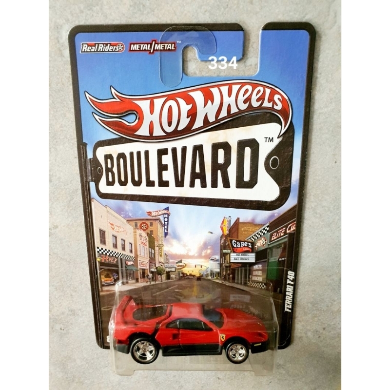 Hotwheels Boulevard FERRARI F40 Ahead Of Its Time 334