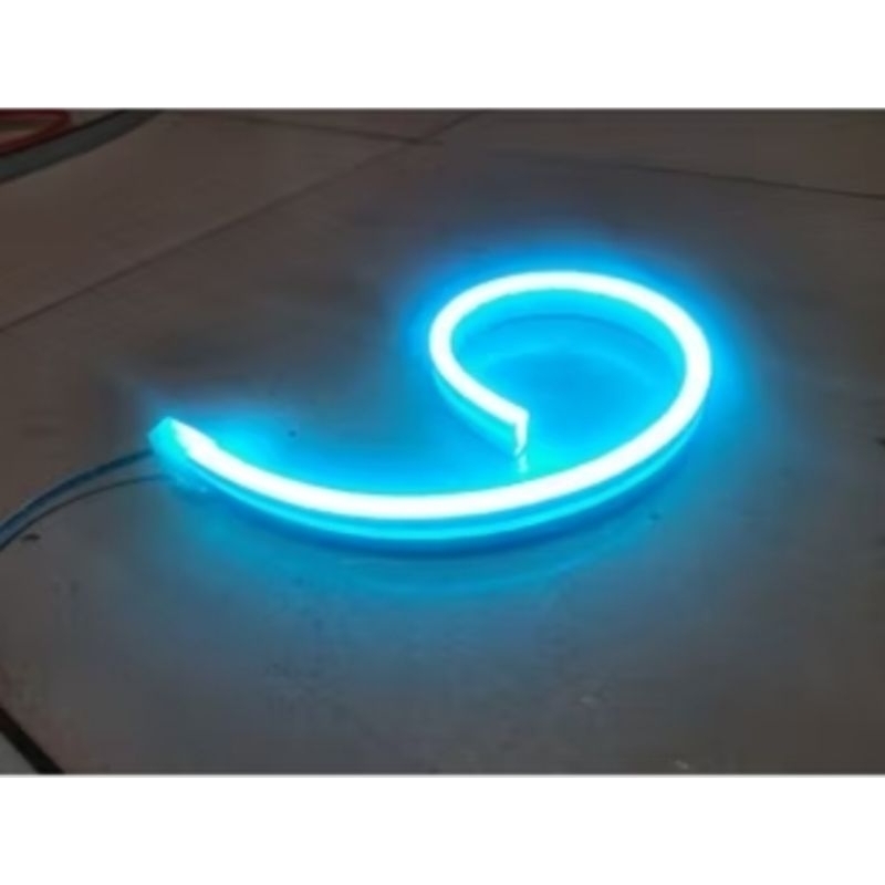 lampu DRL alis fleksibel panjang 60cm Grade A premium variasi motor dan mobil