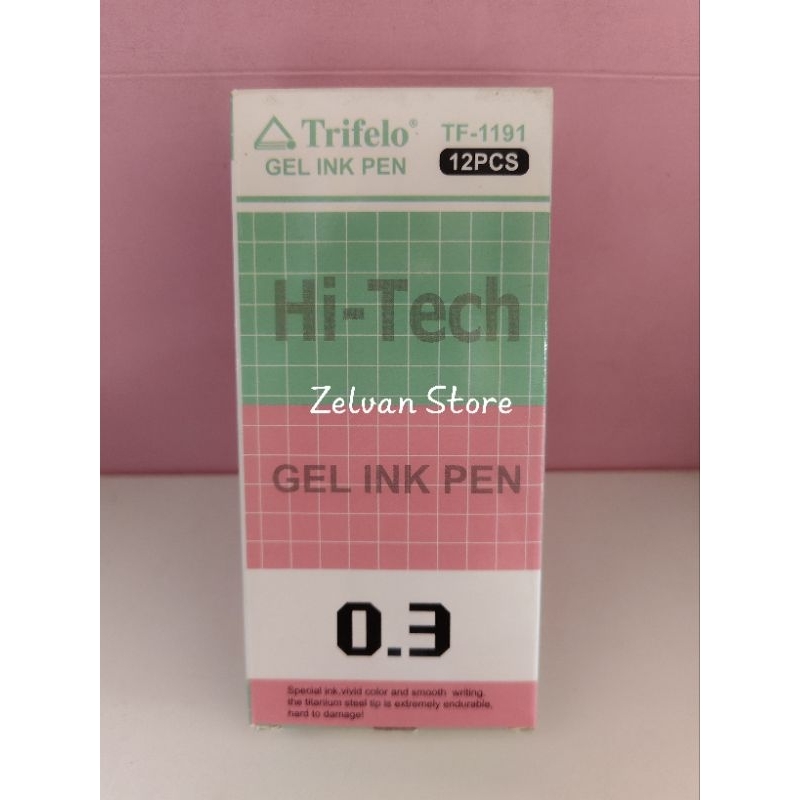 

Gelpen 0.28 mm Hitech Trifello TF-1191 (satuan)