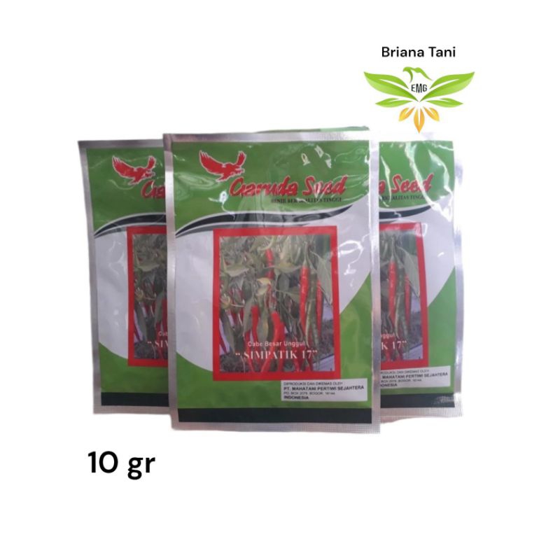 ￼Bibit Cabe Keriting Simpatik 10gr Benih Cabe Keriting | Cabai Keriting | Bibit Unggul