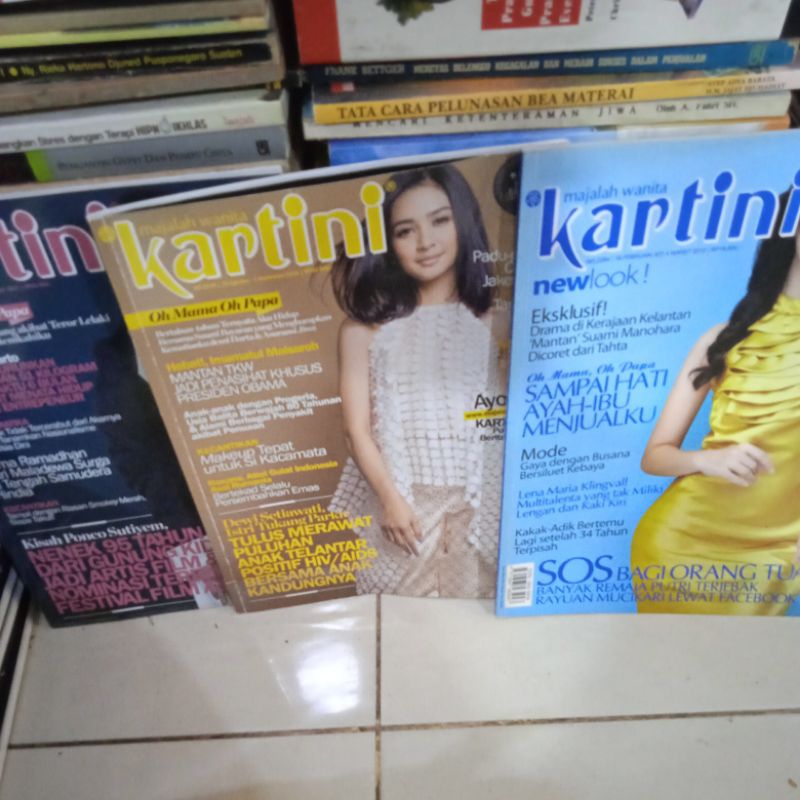 obral majalah kartini bekas