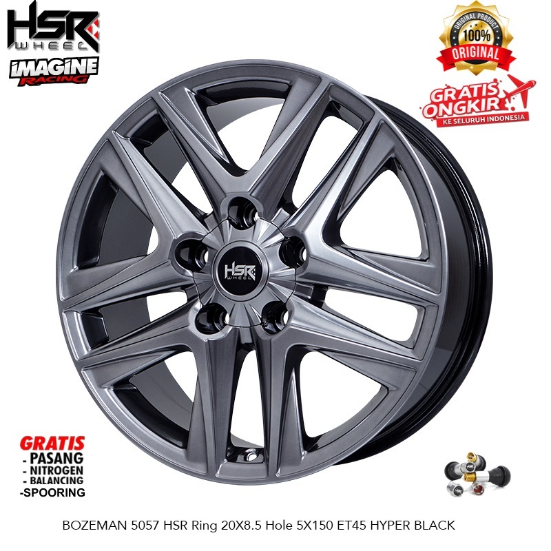 VELG MOBIL HSR BOZEMAN R20 PCD 5X150 LEXUS LX Cygnus Land Cruiser Sequoia Tundra DLL