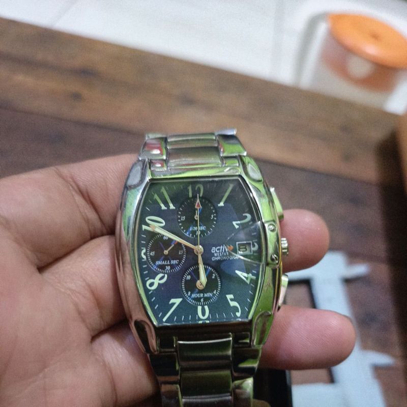 Jam tangan kotak original WESTAR 9371STN  preloved second bekas