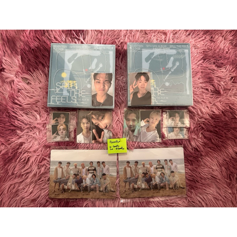 [READY STOCK] ALBUM SEVENTEEN SPILL THE FEELS POB WEVERSE POB FANSIGN