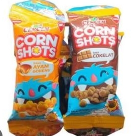 

1 renteng snack corn shots isi 10 bungkus